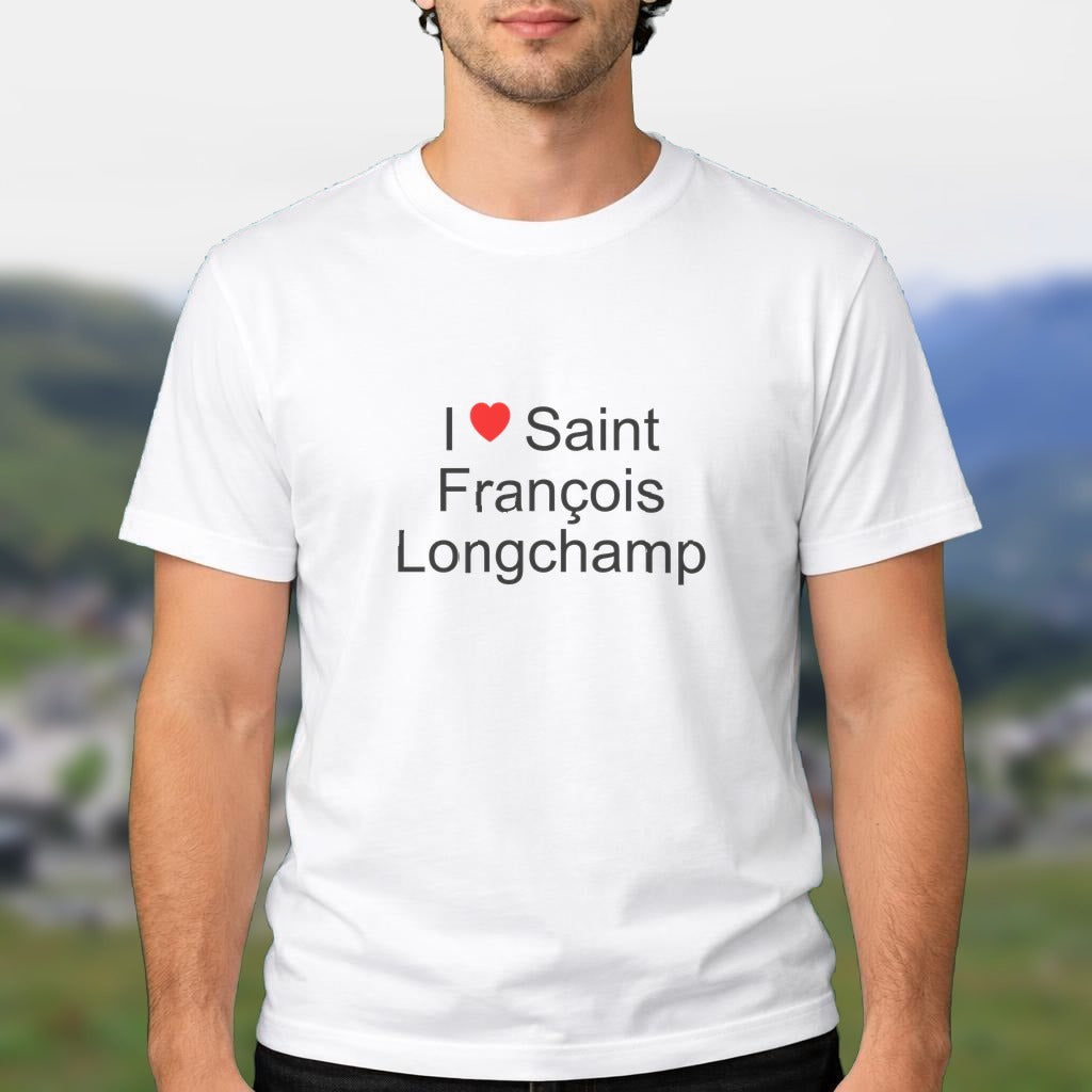 T-shirt I love saint françois longchamp