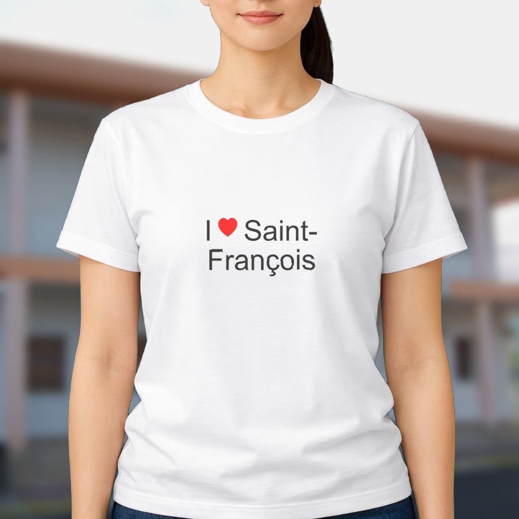 T-shirt I love saint-françois