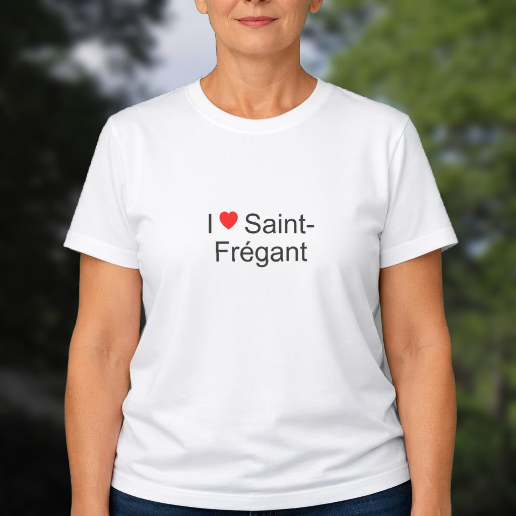 T-shirt I love saint-frégant