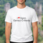 T-shirt I love saint-geniez-ô-merle