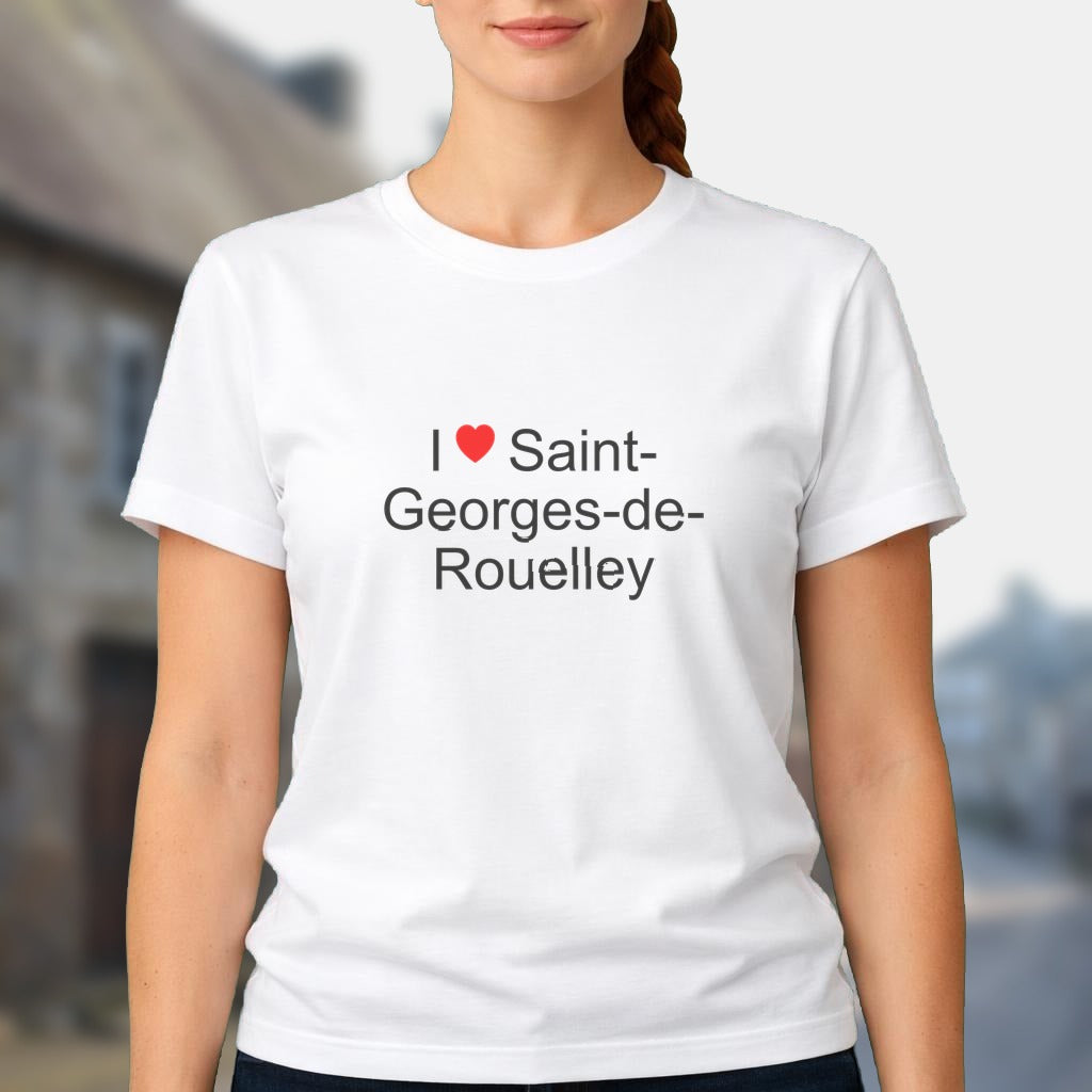 T-shirt I love saint-georges-de-rouelley