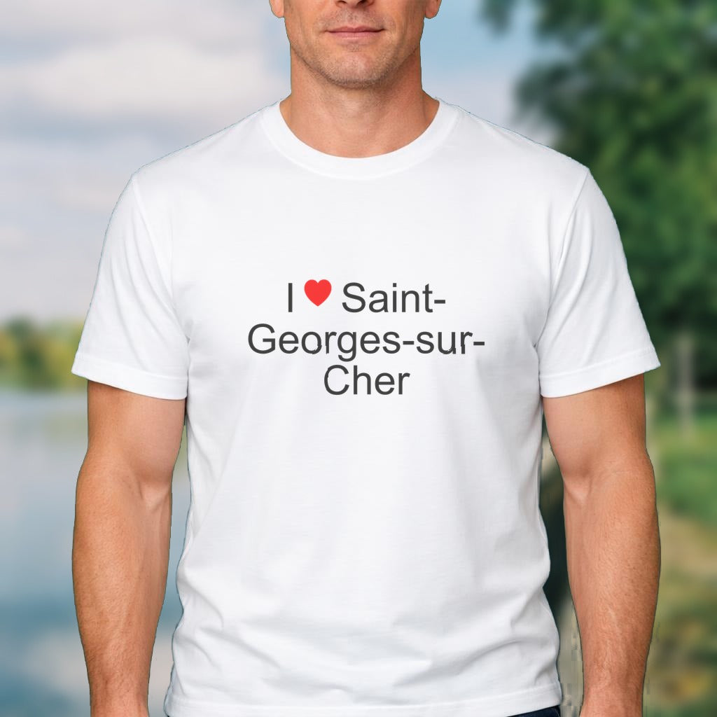 T-shirt I love saint-georges-sur-cher