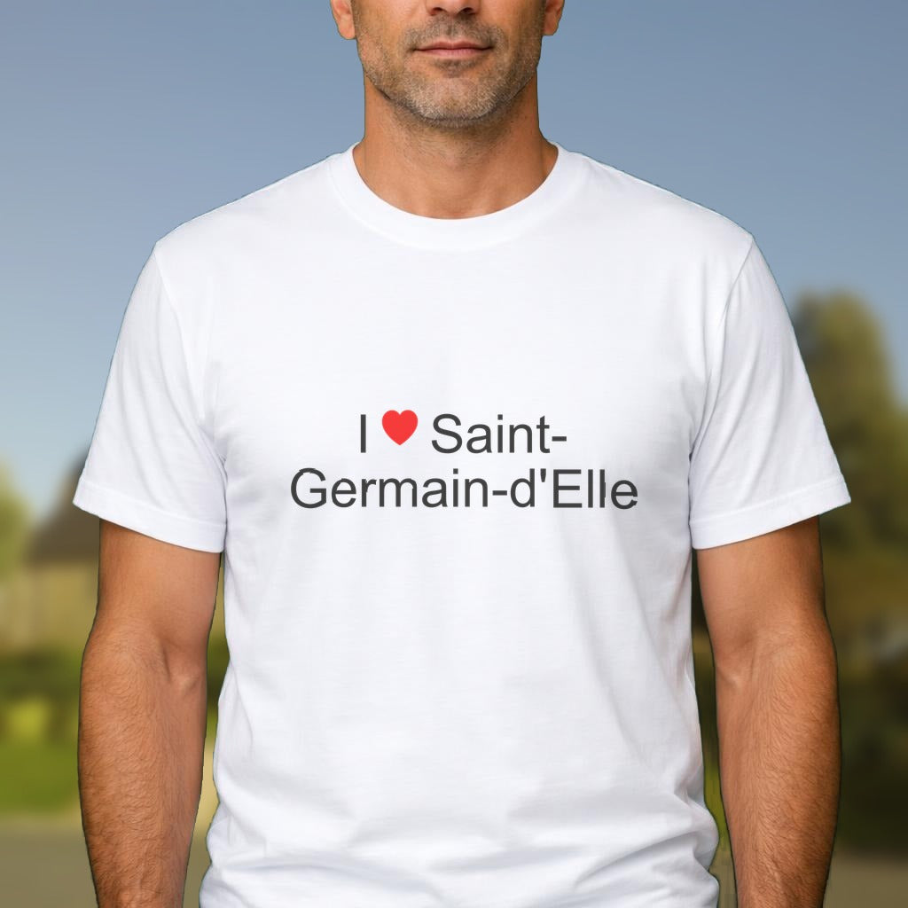 T-shirt I love saint-germain-d'elle