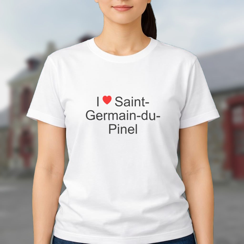 T-shirt I love saint-germain-du-pinel