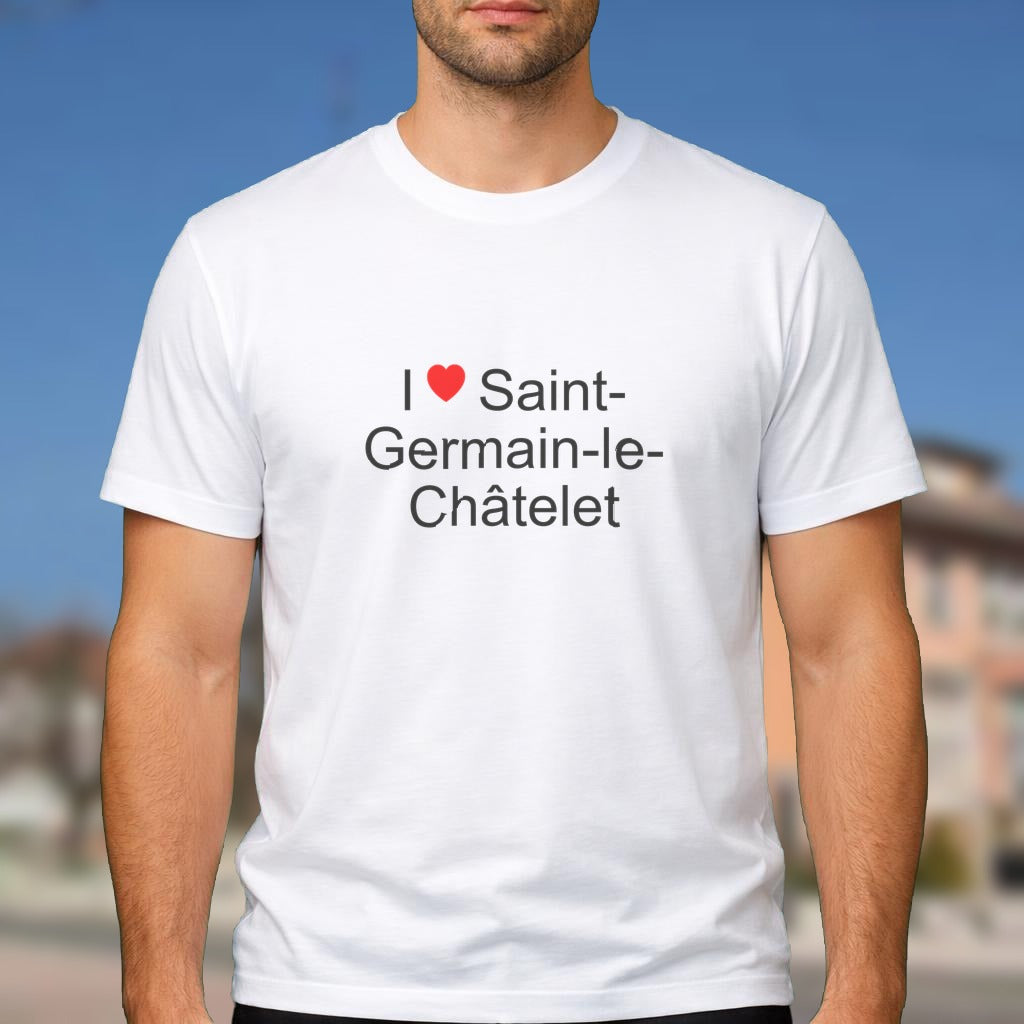 T-shirt I love saint-germain-le-châtelet