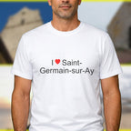 T-shirt I love saint-germain-sur-ay