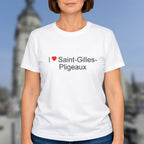 T-shirt I love saint-gilles-pligeaux