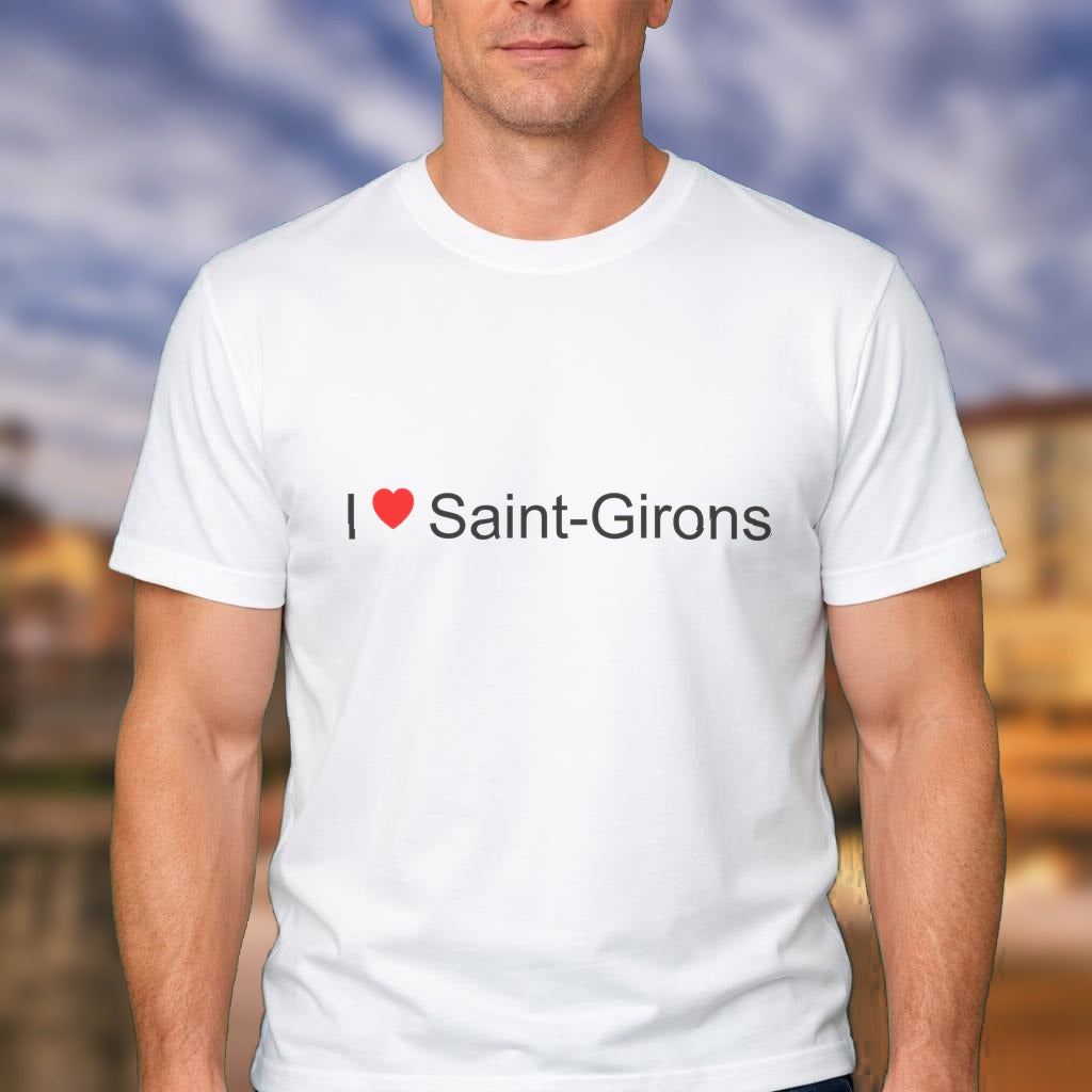 T-shirt I love saint-girons
