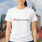 T-shirt I love saint-gonlay