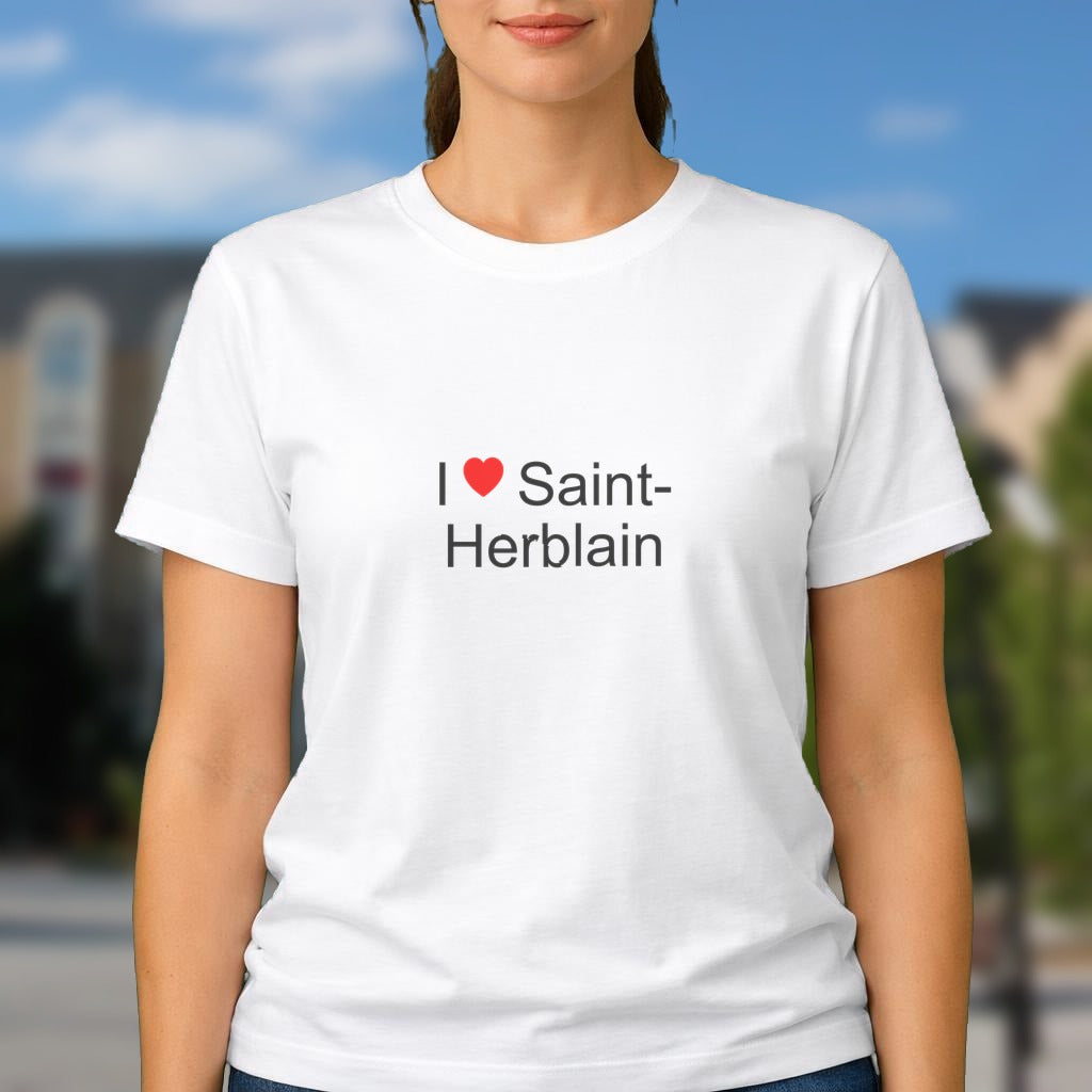 T-shirt I love saint-herblain