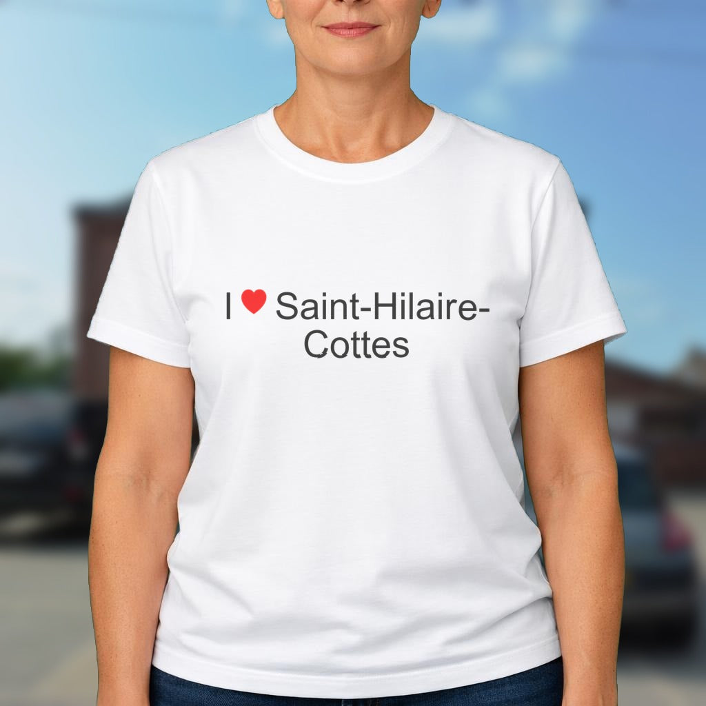 T-shirt I love saint-hilaire-cottes