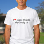 T-shirt I love saint-hilaire-de-lusignan
