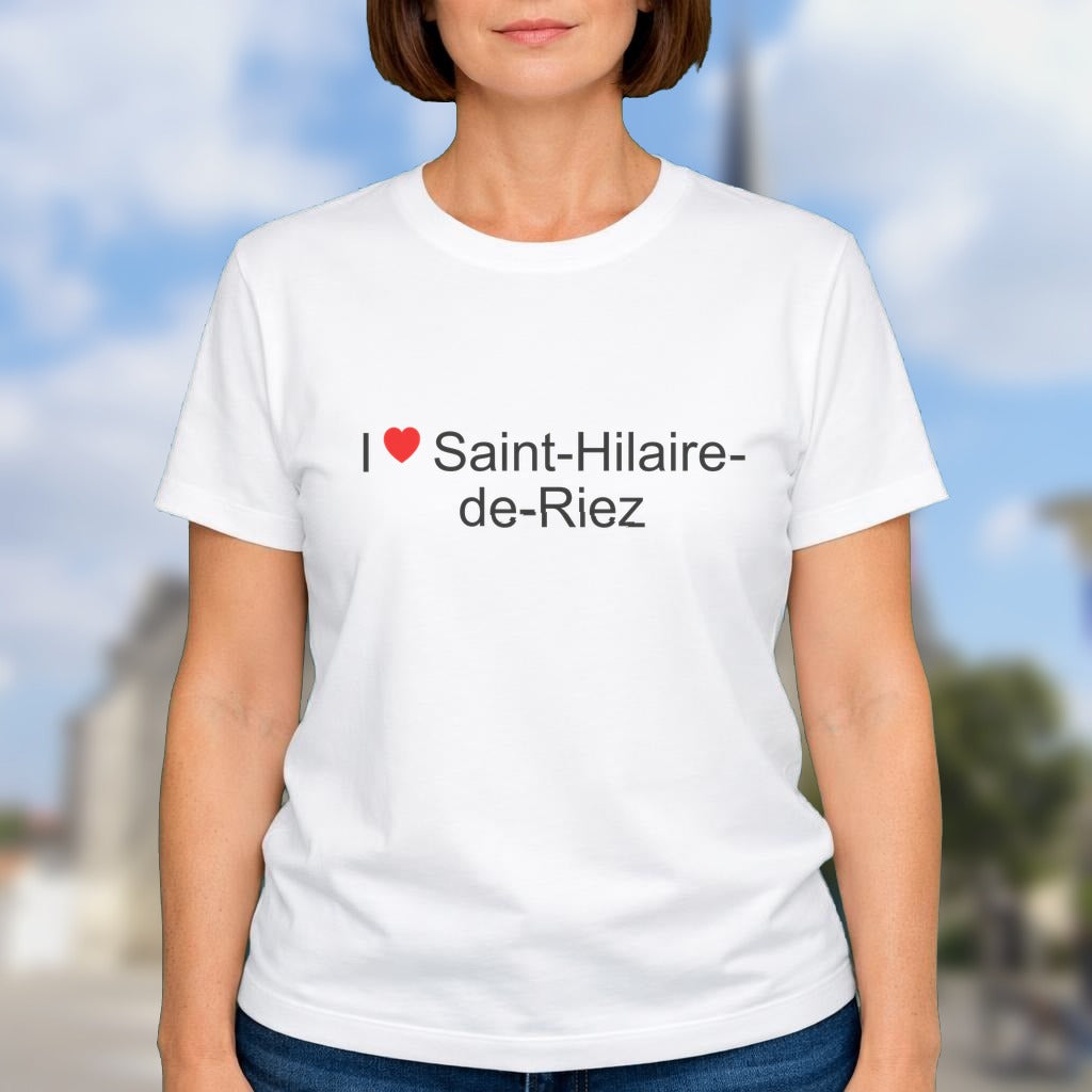 T-shirt I love saint-hilaire-de-riez