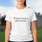 T-shirt I love saint-hilaire-des-landes