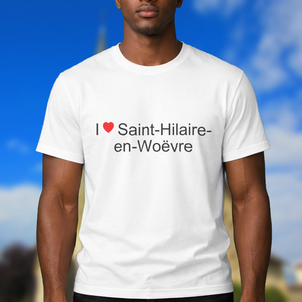 T-shirt I love saint-hilaire-en-woëvre