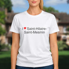 T-shirt I love saint-hilaire-saint-mesmin