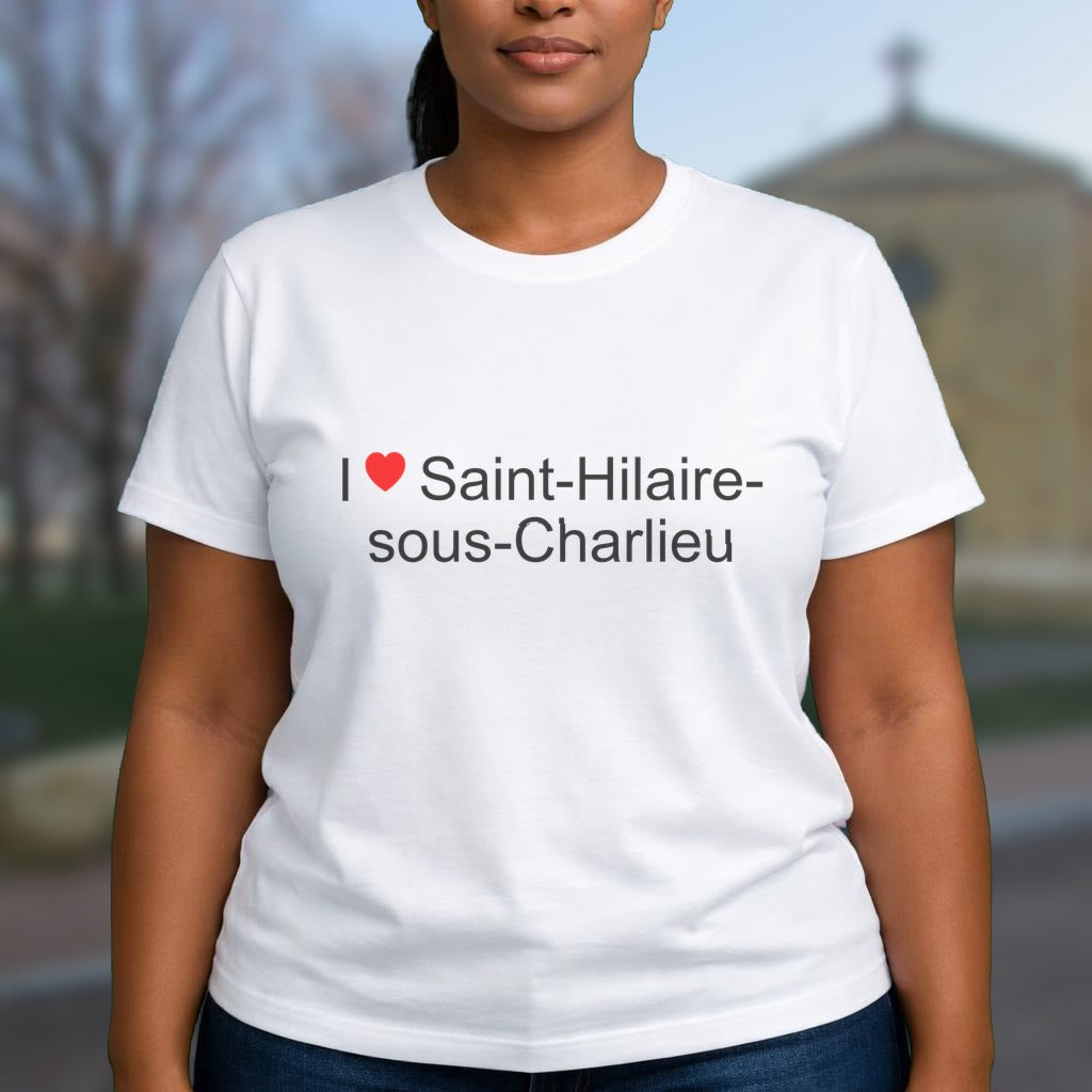 T-shirt I love saint-hilaire-sous-charlieu