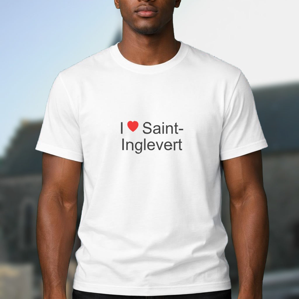T-shirt I love saint-inglevert