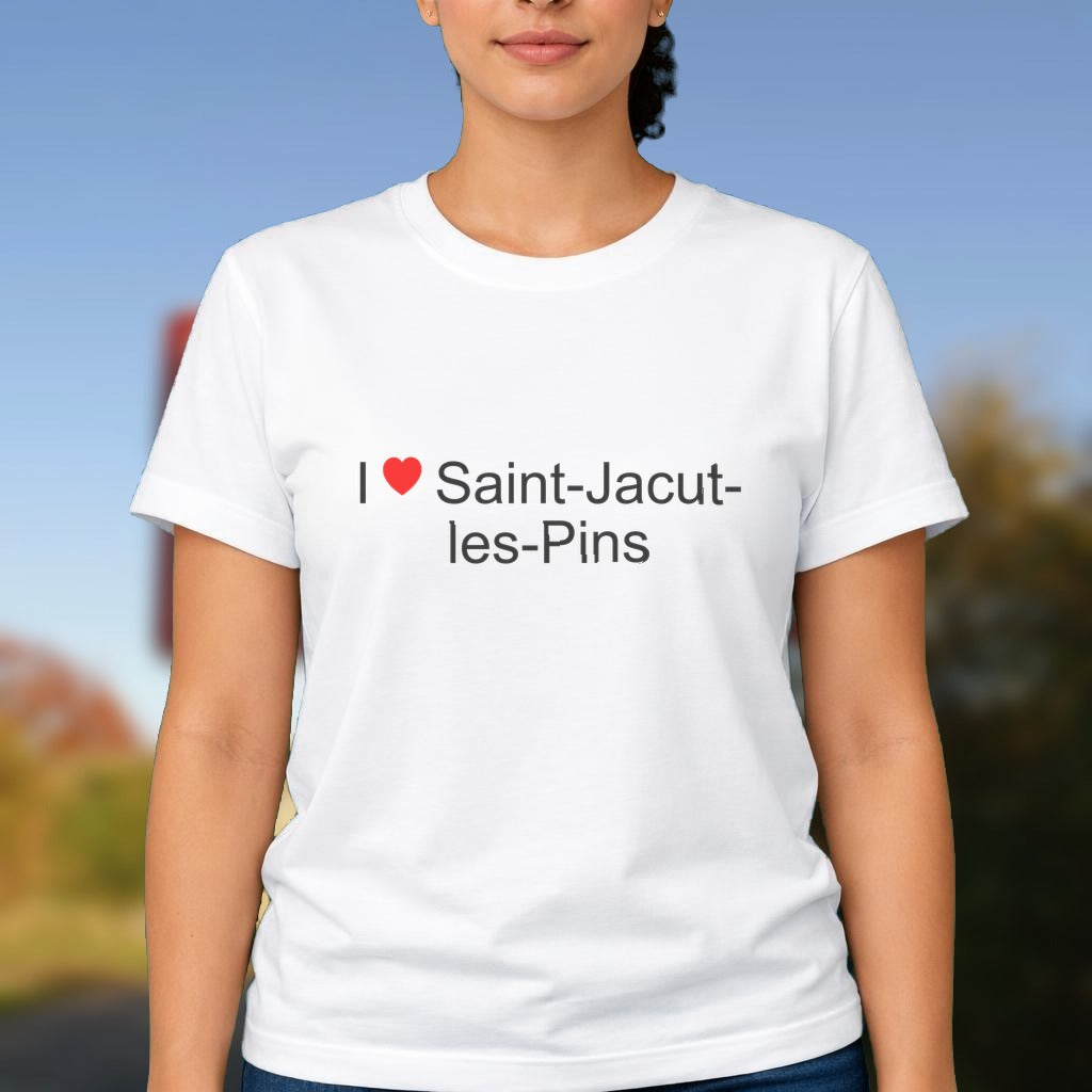 T-shirt I love saint-jacut-les-pins