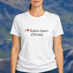 T-shirt I love saint-jean-d'arves
