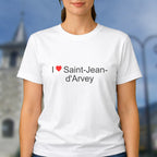 T-shirt I love saint-jean-d'arvey