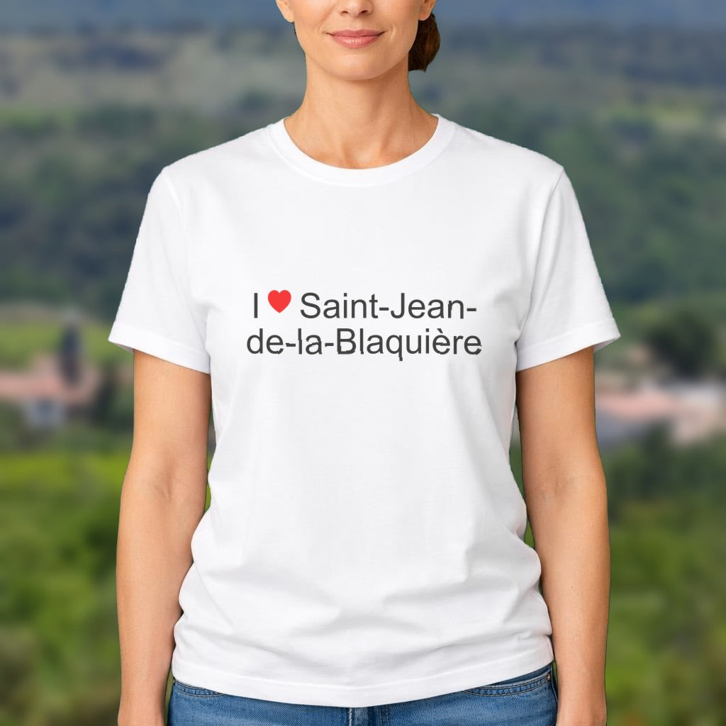 T-shirt I love saint-jean-de-la-blaquière