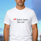 T-shirt I love saint-jean-de-lier