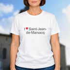 T-shirt I love saint-jean-de-marsacq