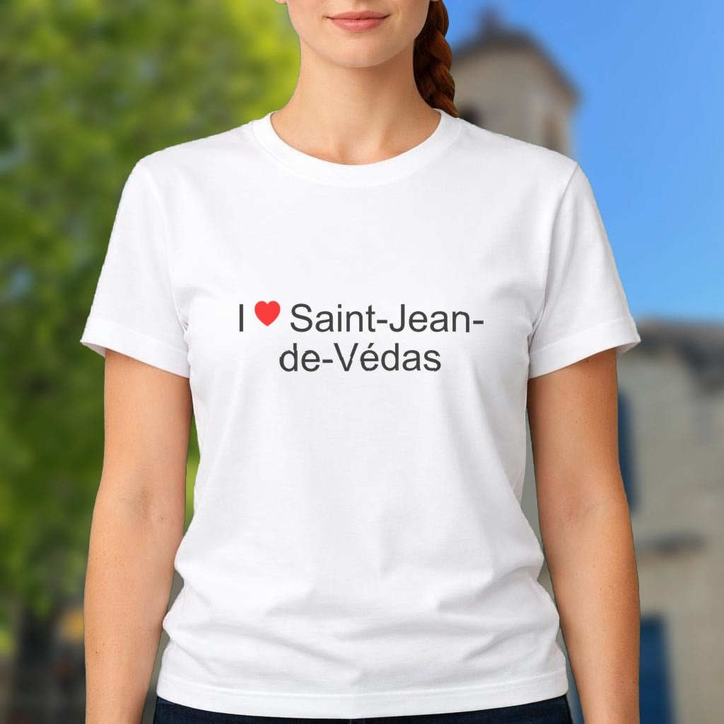 T-shirt I love saint-jean-de-védas