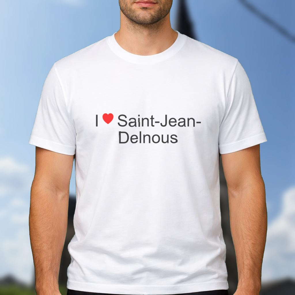 T-shirt I love saint-jean-delnous