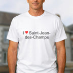 T-shirt I love saint-jean-des-champs