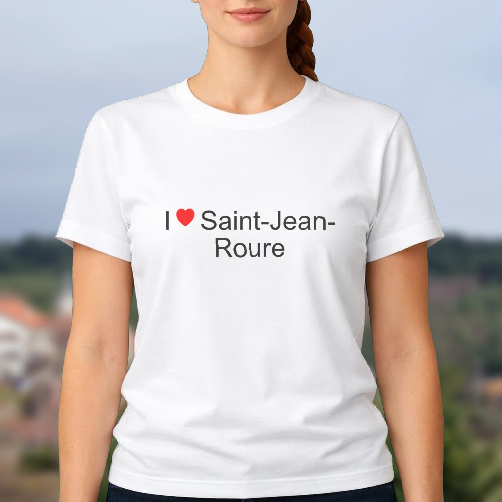 T-shirt I love saint-jean-roure