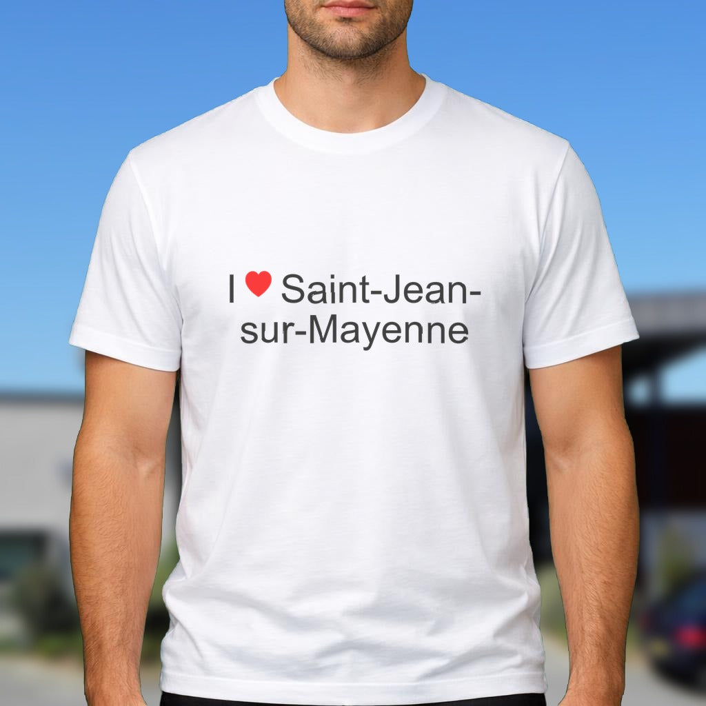 T-shirt I love saint-jean-sur-mayenne