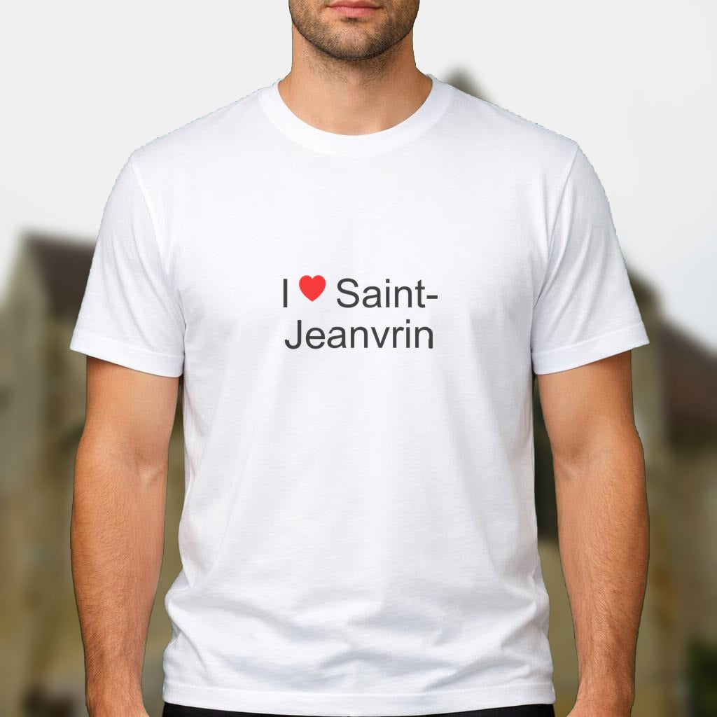T-shirt I love saint-jeanvrin