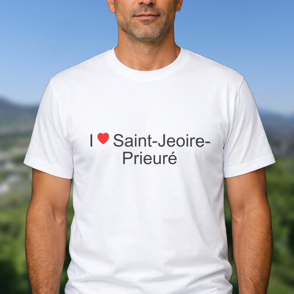 T-shirt I love saint-jeoire-prieuré