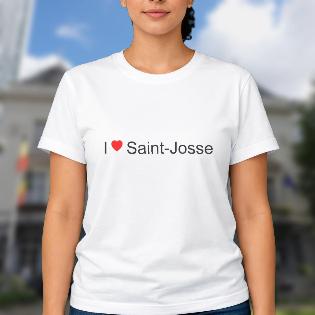 T-shirt I love saint-josse