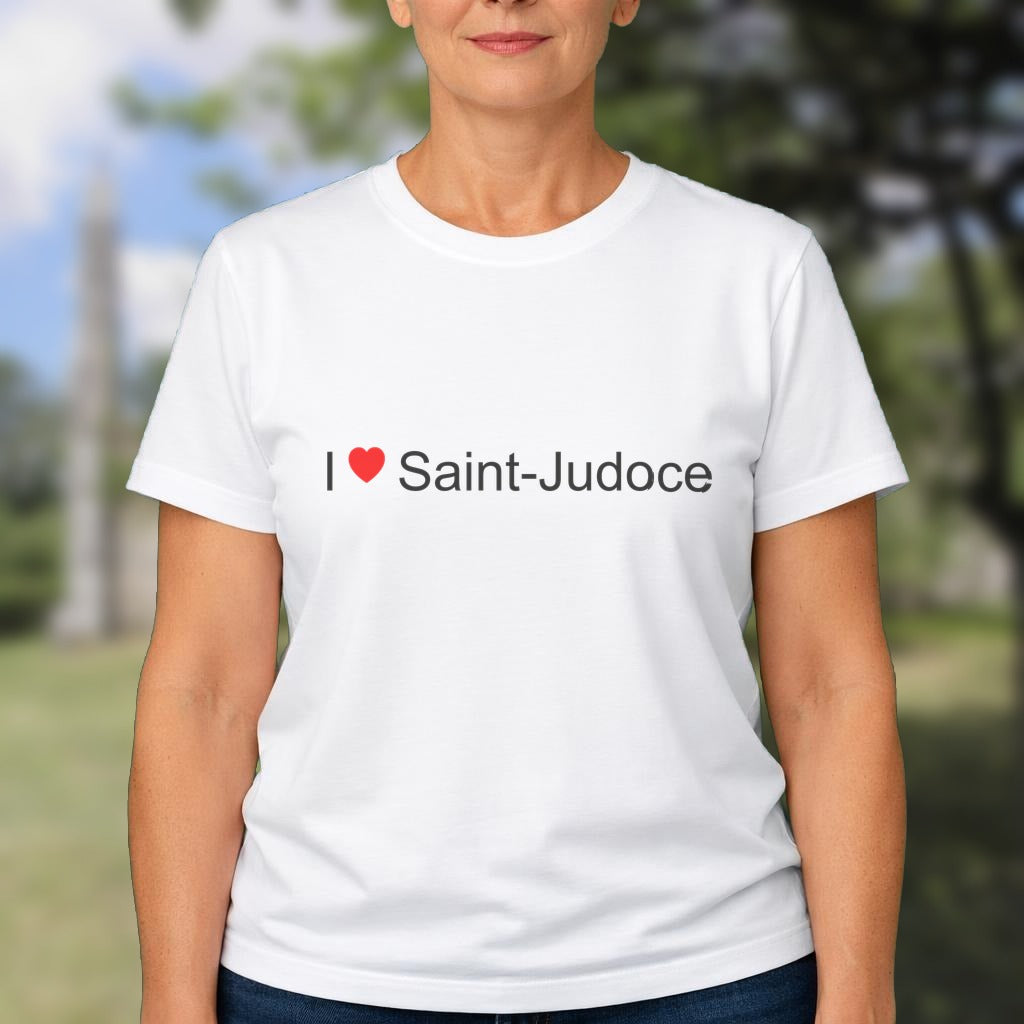 T-shirt I love saint-judoce