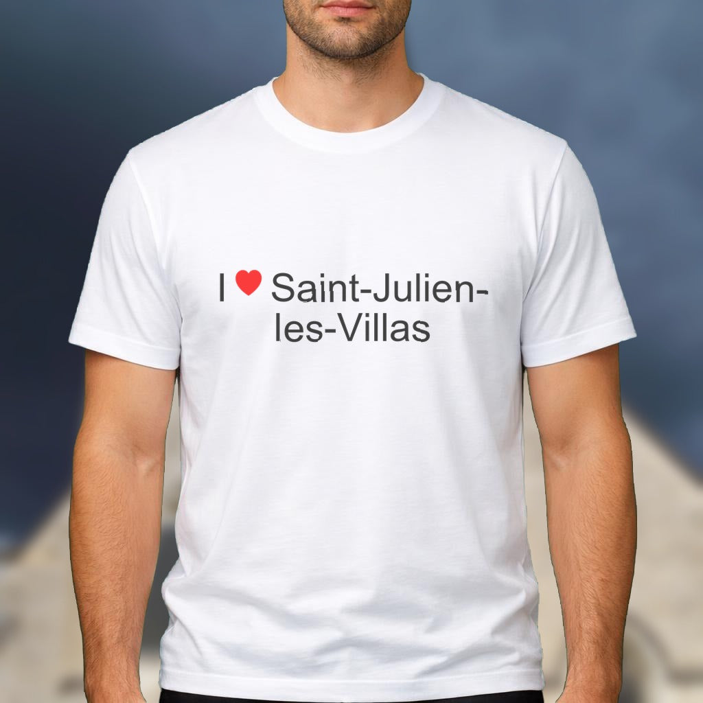T-shirt I love saint-julien-les-villas