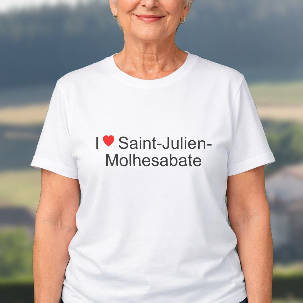 T-shirt I love saint-julien-molhesabate