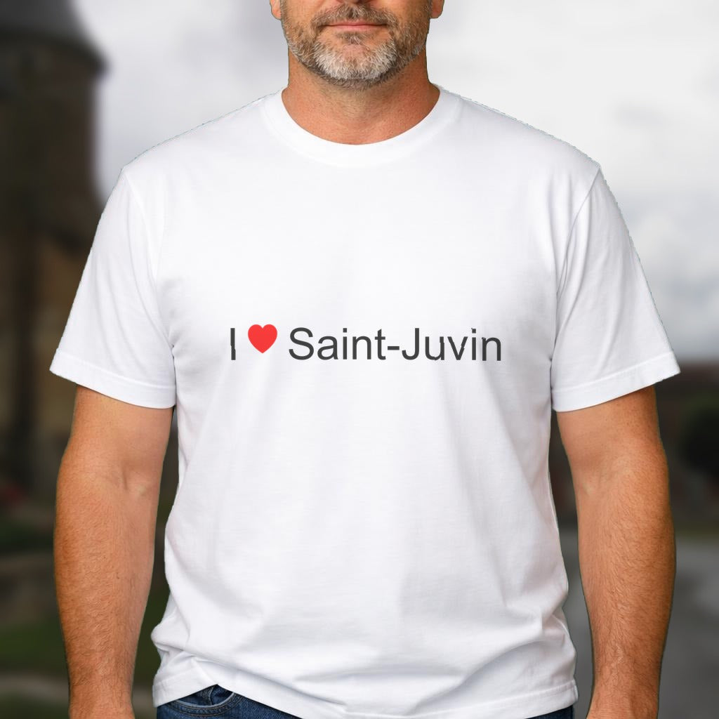 T-shirt I love saint-juvin