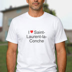 T-shirt I love saint-laurent-la-conche