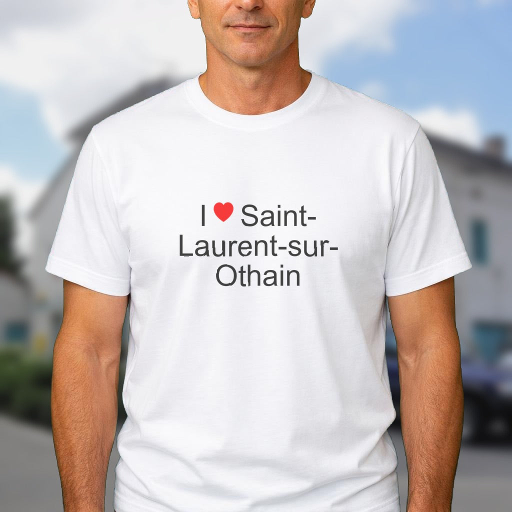 T-shirt I love saint-laurent-sur-othain