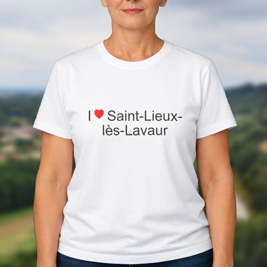 T-shirt I love saint-lieux-lès-lavaur