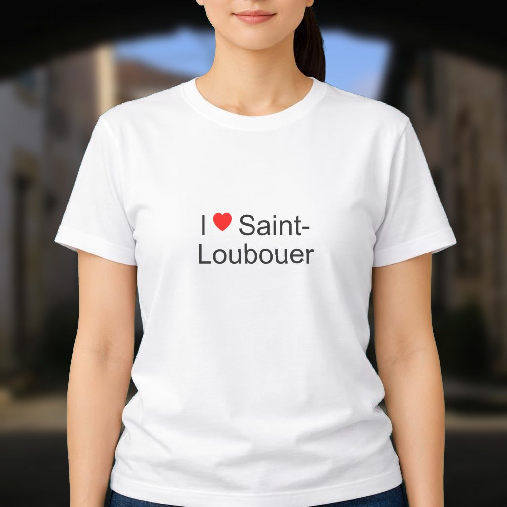 T-shirt I love saint-loubouer