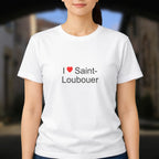 T-shirt I love saint-loubouer