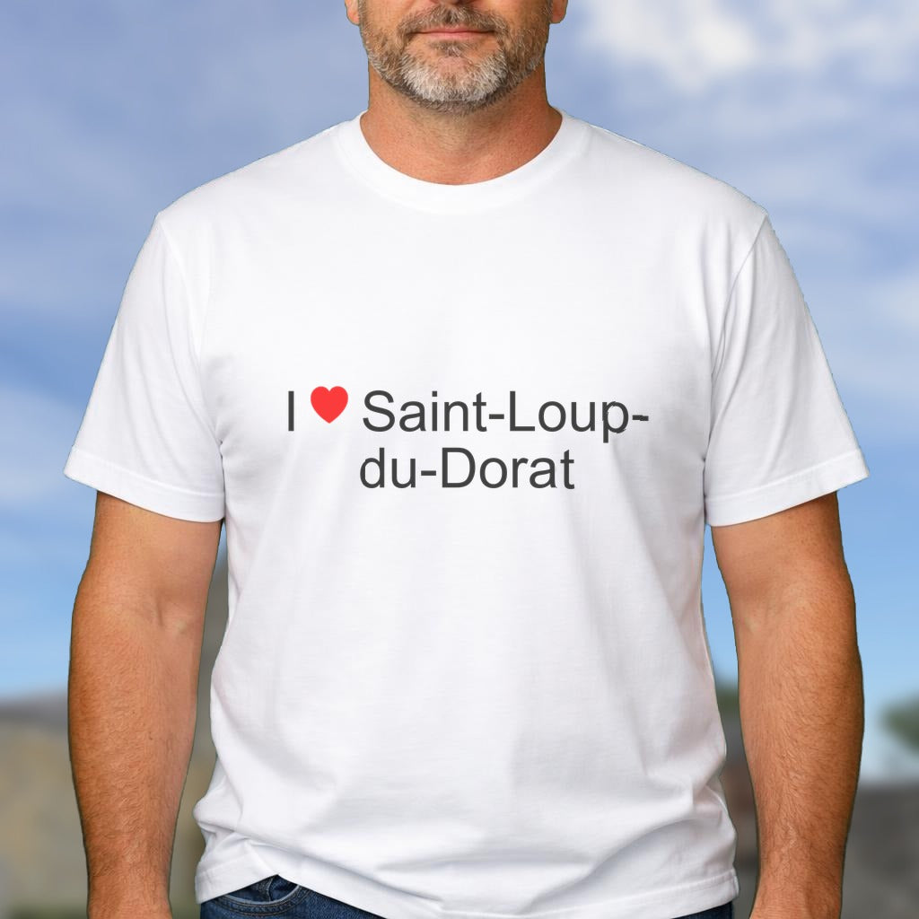 T-shirt I love saint-loup-du-dorat