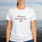 T-shirt I love saint-mandrier-sur-mer