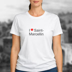T-shirt I love saint-marcellin