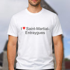 T-shirt I love saint-martial-entraygues