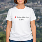 T-shirt I love saint-martin-d'arc